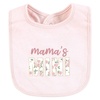 image:imageHudson Baby Unisex Baby Cotton Bibs Princess One SizeMama Mauve Sage Rose