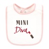 image:imageHudson Baby Unisex Baby Cotton Bibs Princess One SizeMini Diva