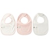 image:imageHudson Baby Unisex Baby Cotton Bibs Princess One SizeNube Rosa
