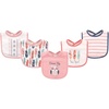 image:imageHudson Baby Unisex Baby Cotton Bibs Princess One SizeOwl