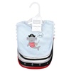 image:imageHudson Baby Unisex Baby Cotton Bibs Princess One SizePirate Shark
