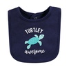 image:imageHudson Baby Unisex Baby Cotton Bibs Princess One SizeSea Turtle