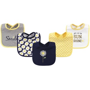 image:imageHudson Baby Unisex Baby Cotton Bibs Princess One SizeDaisy