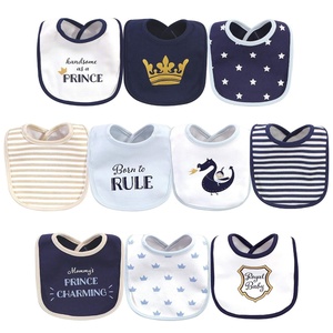 image:imageHudson Baby Unisex Baby Cotton Bibs Princess One SizeHandsome as a Prince