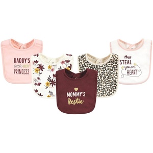 image:imageHudson Baby Unisex Baby Cotton Bibs Princess One SizeMommys Bestie