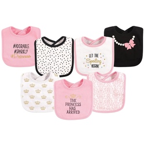 image:imageHudson Baby Unisex Baby Cotton Bibs Princess One SizePrincess