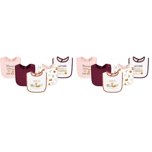 image:imageHudson Baby Unisex Baby Cotton Bibs Princess One SizePumpkin Spice Date