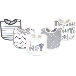image:imageHudson Baby Unisex Baby Cotton Bibs Princess One SizeRoyal Safari