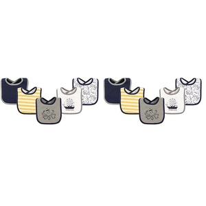 image:imageHudson Baby Unisex Baby Cotton Bibs Princess One SizeSea Captain