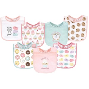 image:imageHudson Baby Unisex Baby Cotton Bibs Princess One SizeSweetest Cupcake